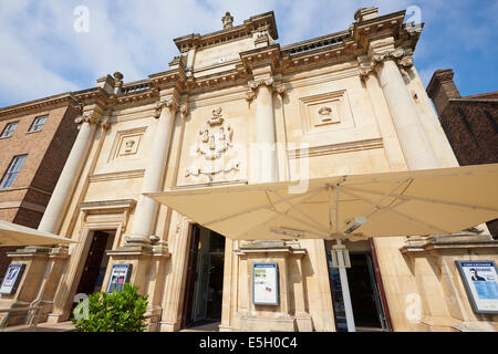 Corn Exchange Mardi Market Place King's Lynn, Norfolk UK Banque D'Images