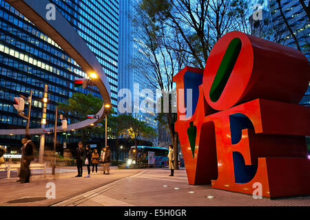 Le quartier de Shinjuku, Tokyo, Japon. Banque D'Images