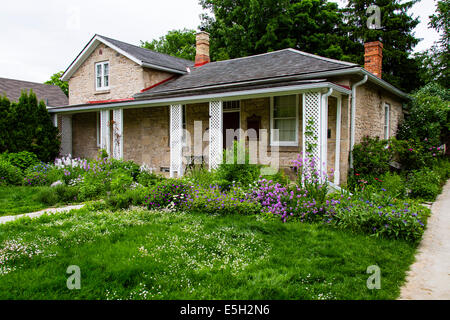 Guelph, Ontario Canada. John McCrae House et le parc. Auteur du poème Au champ d'Honneur Banque D'Images