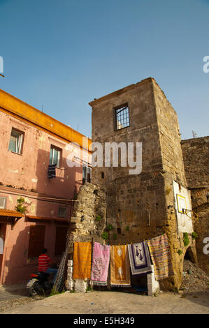 Quartier Juif, vieille ville, la ville de Rhodes, l'île de Rhodes, Dodécanèse, Grèce, Europe Banque D'Images