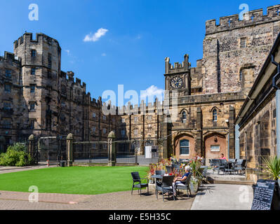 Cour de Château de Lancaster, une prison de catégorie C jusqu'en 2011, Lancaster, Lancashire, UK Banque D'Images