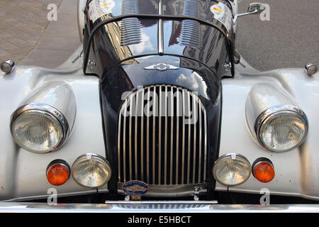 Morgan Plus 8, voiture classique, vue avant Banque D'Images