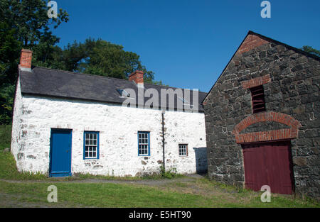 Straid moulin à maïs ; Ulster Folk Museum, Belfast, Irlande du Nord Banque D'Images