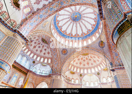 La Mosquée Bleue, Istanbul, Turquie Banque D'Images