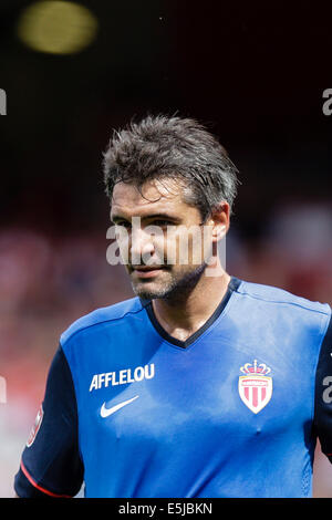 Londres, Royaume-Uni. 07 août, 2014. Unis Cup. Valencia CF par rapport à l'AS Monaco. Comme Monaco Jeremy TOULALAN : Action Crédit Plus Sport/Alamy Live News Banque D'Images