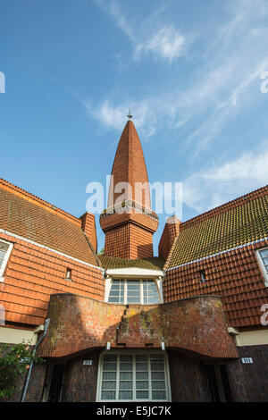 Pays-bas, Amsterdam, le style de l'architecture appelée l'École d'Amsterdam, le néerlandais : École Amsterdamse Banque D'Images