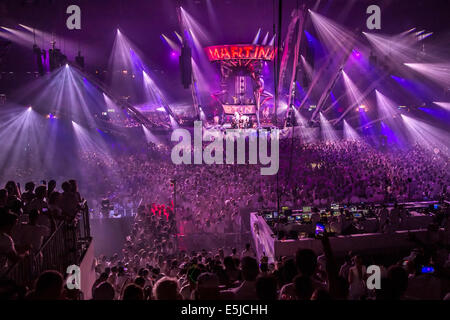 La Hollande, la sensation. Premiere 'Bienvenue à l'Pleasuredome' Amsterdam Arena. 5 juillet 2014. DJ Martin Garrix. Utilisez uniquement éditoriale Banque D'Images