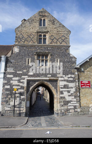 Le centre-ville de Sandwich Kent England UK Europe centre Banque D'Images