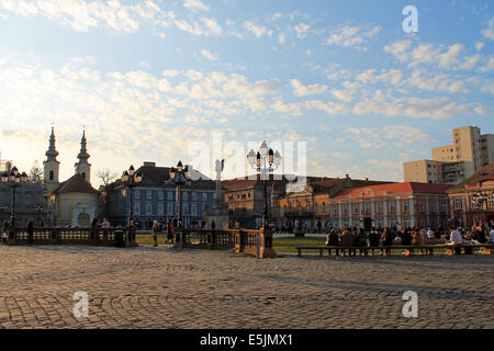 Timisoara Union square Banque D'Images