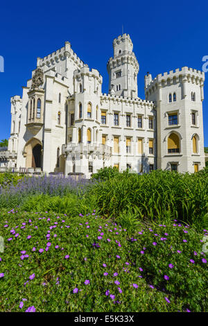 Château Hluboka nad Vltavou, Frauenberg Banque D'Images