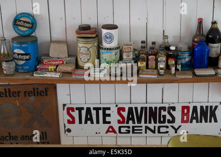 Au Village historique de Caboolture - Le magasin général Banque D'Images