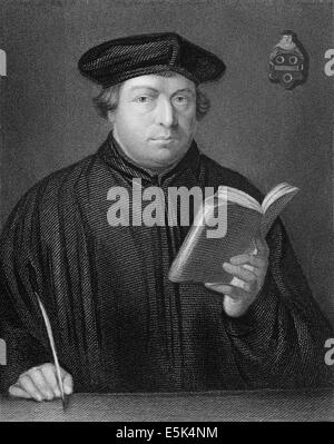 Martin Luther, 1483 - 1546, théologien et réformateur, Banque D'Images