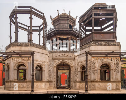 Étrange, petit palais inachevé de prolonger le bonheur (yanxigong) à l'intérieur de la Cité interdite (palais impérial), Beijing, Chine Banque D'Images