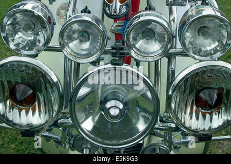 Lambretta Lights Banque D'Images