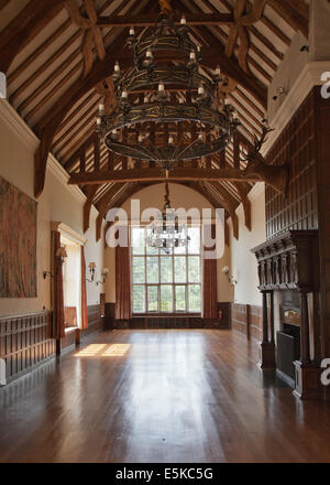 La longue galerie de Layer Marney Tower Banque D'Images