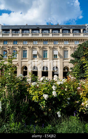 Jardin du Palais Royal Paris France Banque D'Images