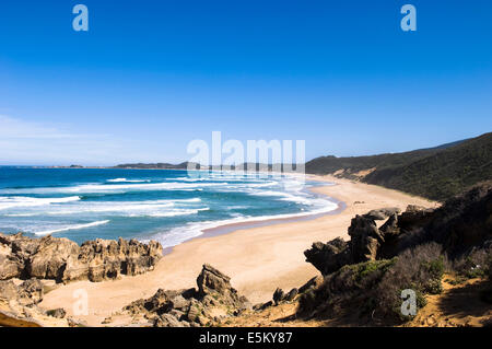 Plage, Garden Route, Brenton on Sea, Western Cape, Afrique du Sud Banque D'Images