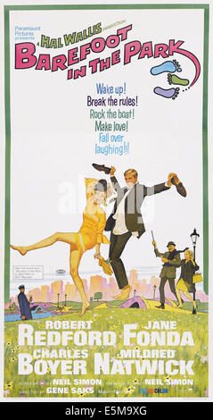 Jaquette DVD De Pieds Nus Dans Le Parc - Cinéma Passion