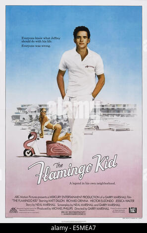 Le FLAMINGO KID, de nous poster, Matt Dillon, 1984, TM & © Copyright 20th Century Fox Film Corp./avec la permission d'Everett Collection Banque D'Images