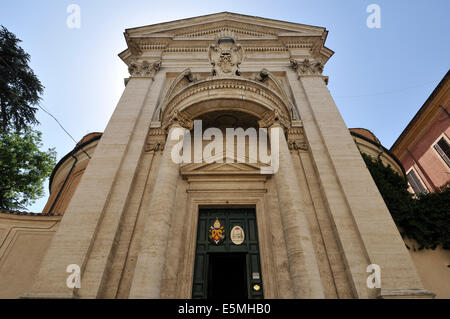 L'église de Sant'Andrea al Quirinale Rome Italie Banque D'Images