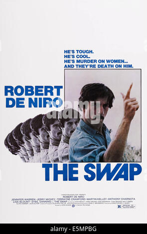 SAM'S SONG, (alias le SWAP), de nous poster, Robert De Niro, 1969 Banque D'Images