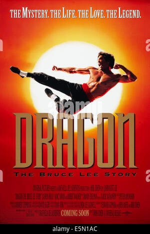 DRAGON : THE BRUCE LEE STORY, Jason Scott Lee, 1993, ©Universal Pictures/avec la permission d'Everett Collection Banque D'Images