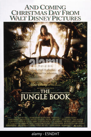 Le LIVRE DE LA JUNGLE, l'affiche américaine, Jason Scott Lee, 1994, ©Buena Vista/avec la permission d'Everett Collection Banque D'Images