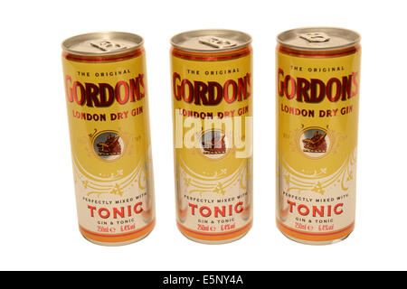 Gordon's gin-tonic Banque D'Images