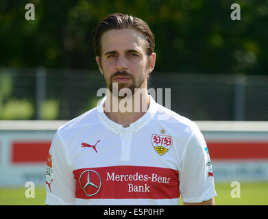 Football - Bundesliga allemande Photocall le VfB Stuttgart le 24 juillet 2014 à Stuttgart, Allemagne : Martin Harnik. Banque D'Images