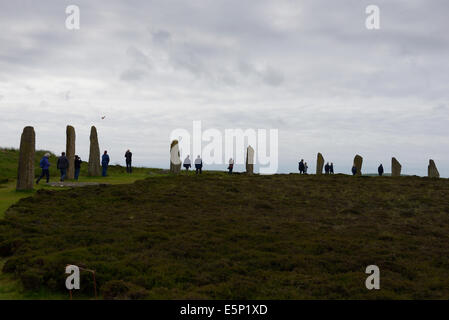 Anneau de ness orkney Banque D'Images