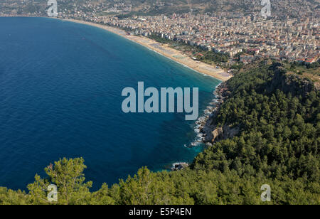 Plage de Cléopâtre à Alanya, Tirkey Banque D'Images