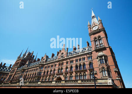 La gare St Pancras, London, UK Banque D'Images