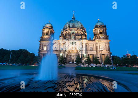 Cathédrale de Berlin (allemand : Berliner Dom) est le nom abrégé de l'Eglise évangélique (c.-à-d. Paroisse Protestante) Cour suprême et Collegiate Ch Banque D'Images