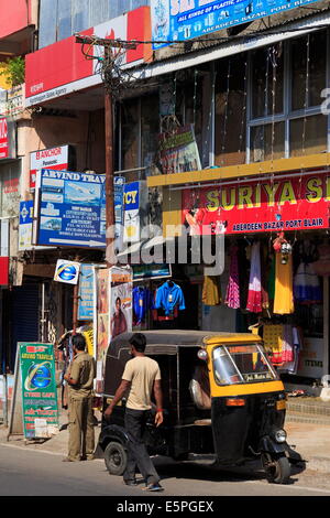 Scène de rue à Port Blair, Andaman Islands, l'Inde, l'Asie Banque D'Images