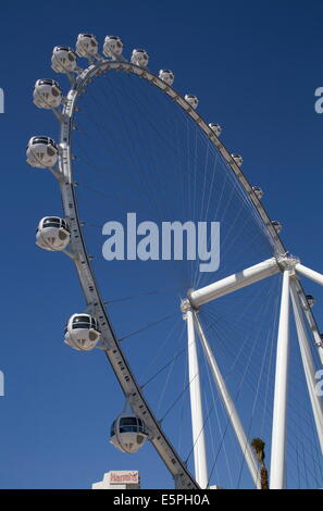 High Roller, 550 pieds de haut, la plus grande roue d'observation, Las Vegas, Nevada, United States of America Banque D'Images