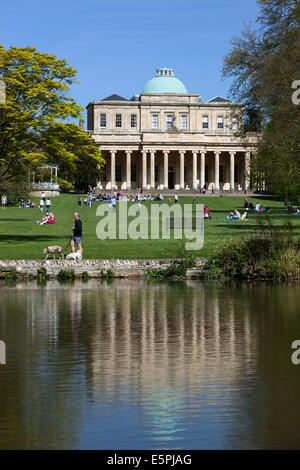 Pittville Pump room, Pittville Park, Cheltenham, Gloucestershire, Angleterre, Royaume-Uni, Europe Banque D'Images