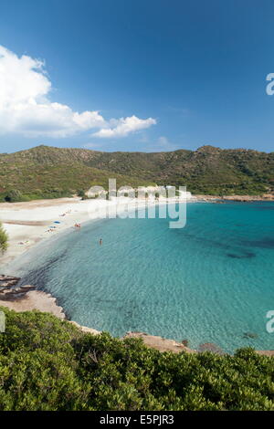 Costa del Sud, près de Chia, Province de Cagliari, Sardaigne, Italie, Méditerranée, Europe Banque D'Images