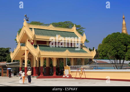 Maha Wizaya Pagode, Yangon (Rangoon), le Myanmar (Birmanie), l'Asie Banque D'Images