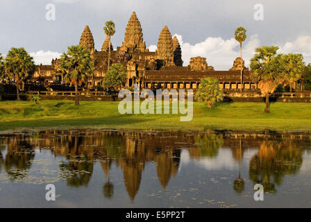 Vues aériennes de Angkor Wat. Parc archéologique d'Angkor, situé dans le nord du Cambodge, est l'un des plus importants archaeologica Banque D'Images