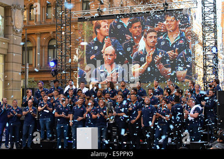 Sydney, Australie. Le 05 août, 2014. NSW Waratahs Rugby super réception officielle. Credit : Action Plus Sport/Alamy Live News Banque D'Images