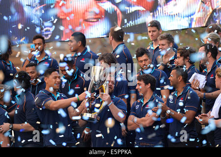 Sydney, Australie. Le 05 août, 2014. NSW Waratahs Rugby super réception officielle. Credit : Action Plus Sport/Alamy Live News Banque D'Images