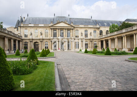 L'hôtel de Soubise une partie de l'anglais Archives Nationales à Paris, France Banque D'Images