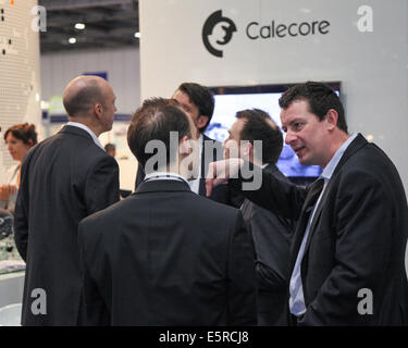 Oceanology International, l'événement de trois jours qui a eu lieu au centre ExCeL dans les Docklands de Londres en 2014. Banque D'Images