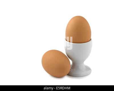 Oeufs durs Banque D'Images