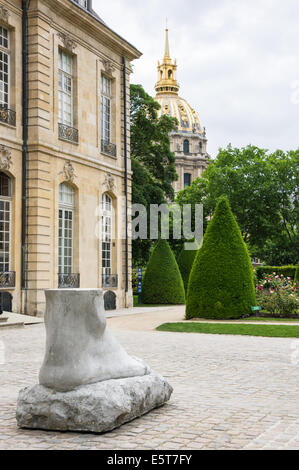 Sculpture au Musée Rodin's gardens in Paris, France Banque D'Images