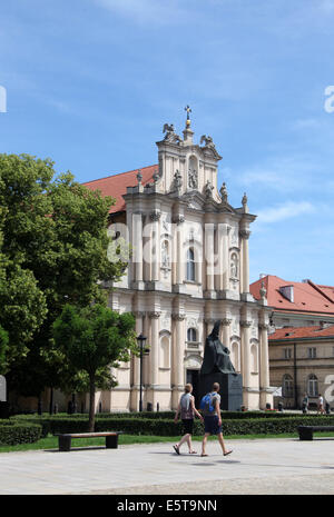 Saint Joseph de l'Visitationists Church in Warsaw Banque D'Images