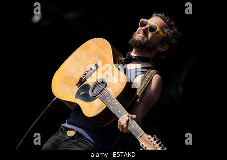 John Butler trio live au concert Banque D'Images