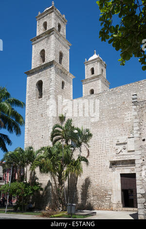 Merida Yucatan Mexique Église de Jésus Banque D'Images