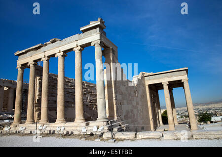 Le Parthénon sur l'Acropole à Athènes, Grèce Banque D'Images