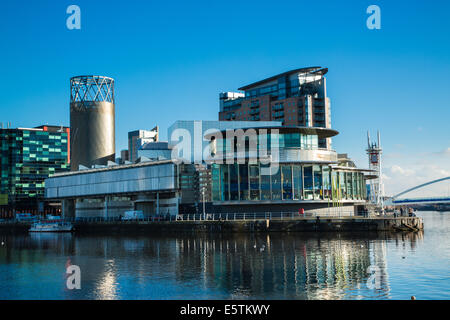 Le Lowry, Salford Quays, Manchester Banque D'Images